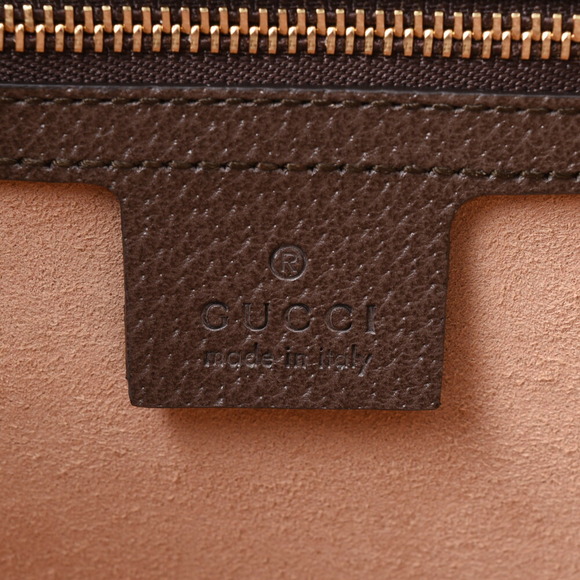 Gucci Ophidia GG Tote Bag Supreme Greige Leather - Picture 8 of 9